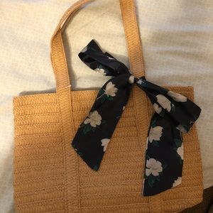 Draper James Straw Handbag